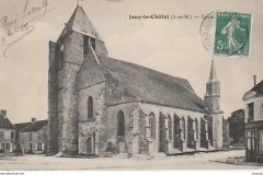 Vue de l'église par le sud ouest