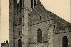 Vue de l'église par l'ouest